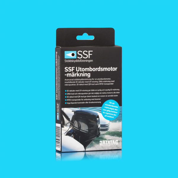 SSF Utombordsmotor-märkning