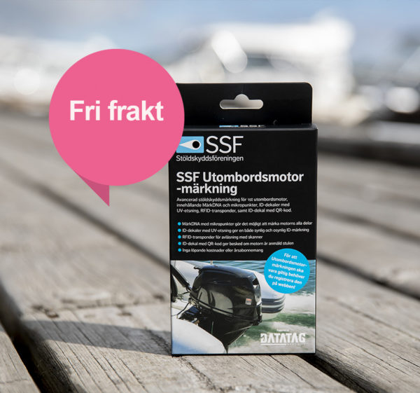 SSF om SSF Utombordsmotor-märkning