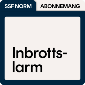 SSF Normabonnemang – Inbrottslarm