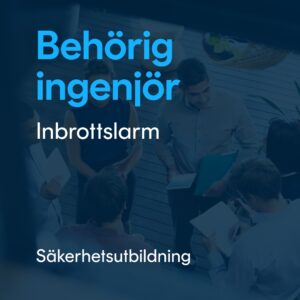 Behörig ingenjör Inbrottslarm