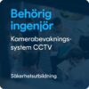 Behörig ingenjör Kamerabevakningssystem CCTV