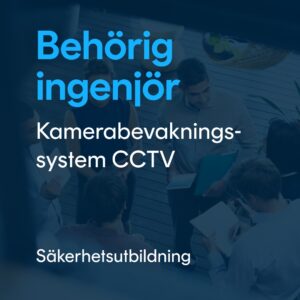 Behörig ingenjör Kamerabevakningssystem CCTV