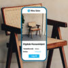 Möbel med mobil 1080×1080 stol-fotad-i-en-mobil