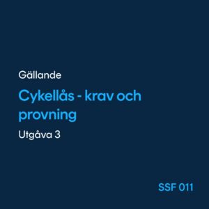 Cykellås, SSF 011