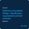 SSF 014E Padlocks and Padlock fittings Classification, requirements and test methods - SSF 014 ed. 4