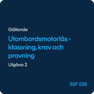 Utombordsmotorlås, SSF 026