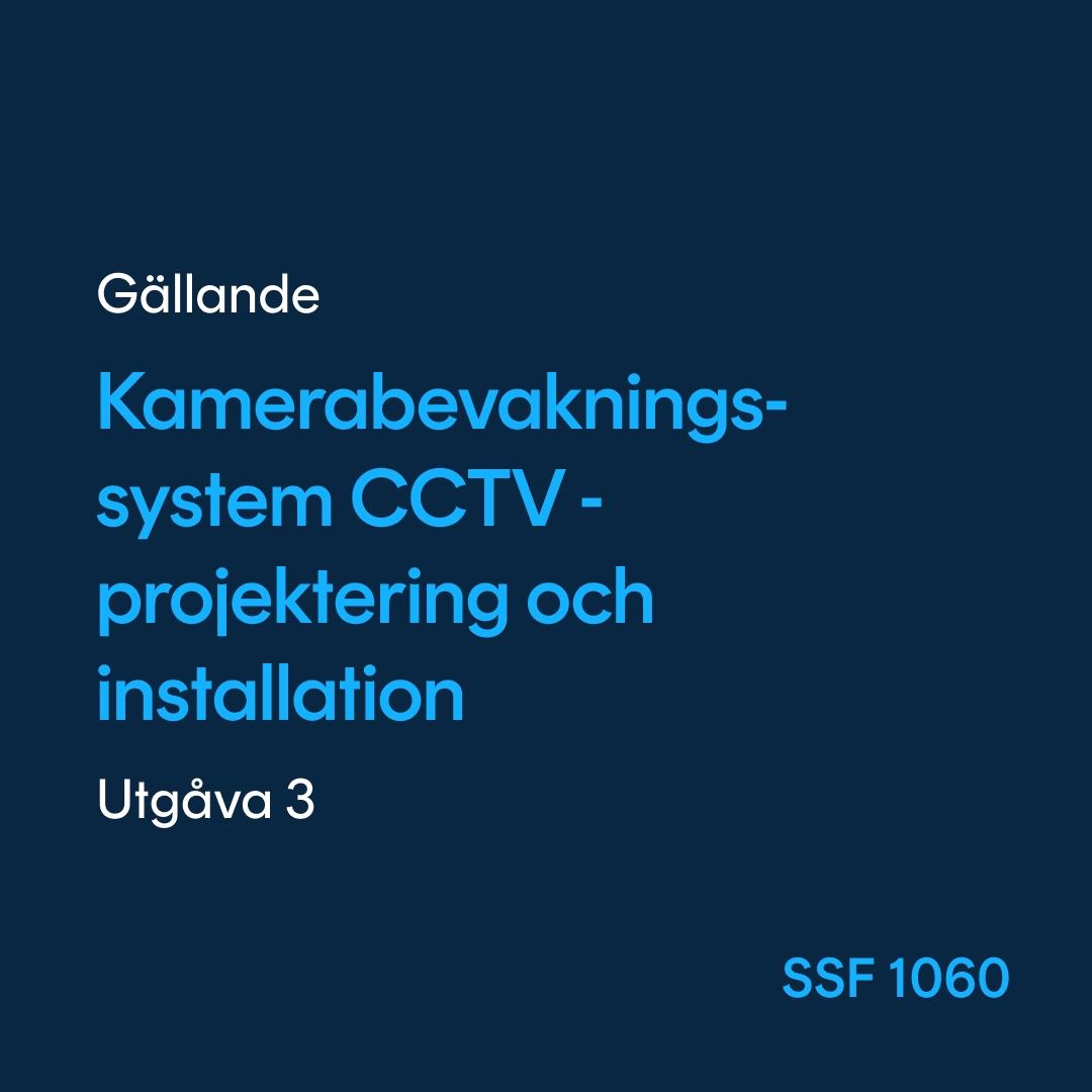 SSF 1060 Kamerabevakningssystem CCTV, SSF 1060