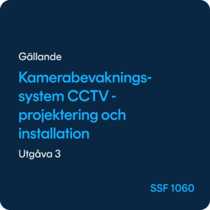 Kamerabevakningssystem CCTV, SSF 1060