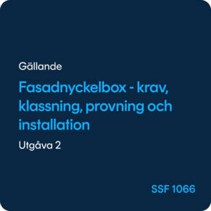 Fasadnyckeltub SSF 1066