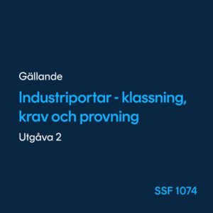 Industriportar, SSF 1074