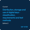 Distribution, storage and use of digital keys - SSF 1075 ed. 2