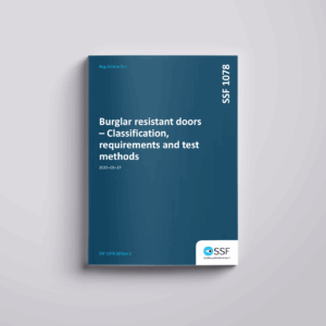 SSF 1078 ed. 2 Burglar resistant doors - Classification,