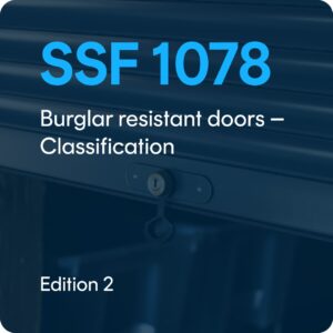 SSF 1078 ed. 2 Burglar resistant doors - Classification,