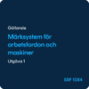 SSF 1084 Märksystem för arbetsfordon och maskiner, SSF 1084