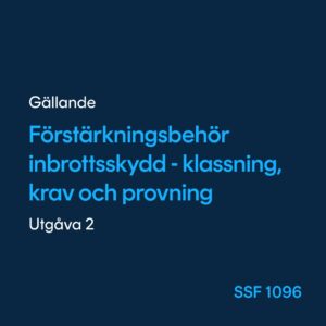 Förstärkningsbehör, SSF 1096