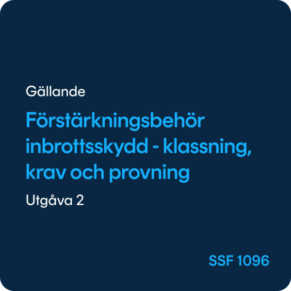 Förstärkningsbehör, SSF 1096