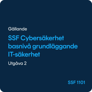 Cybersäkerhet Basnivå, SSF 1101