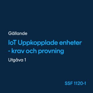 IoT-uppkopplade enheter, SSF 1120-1