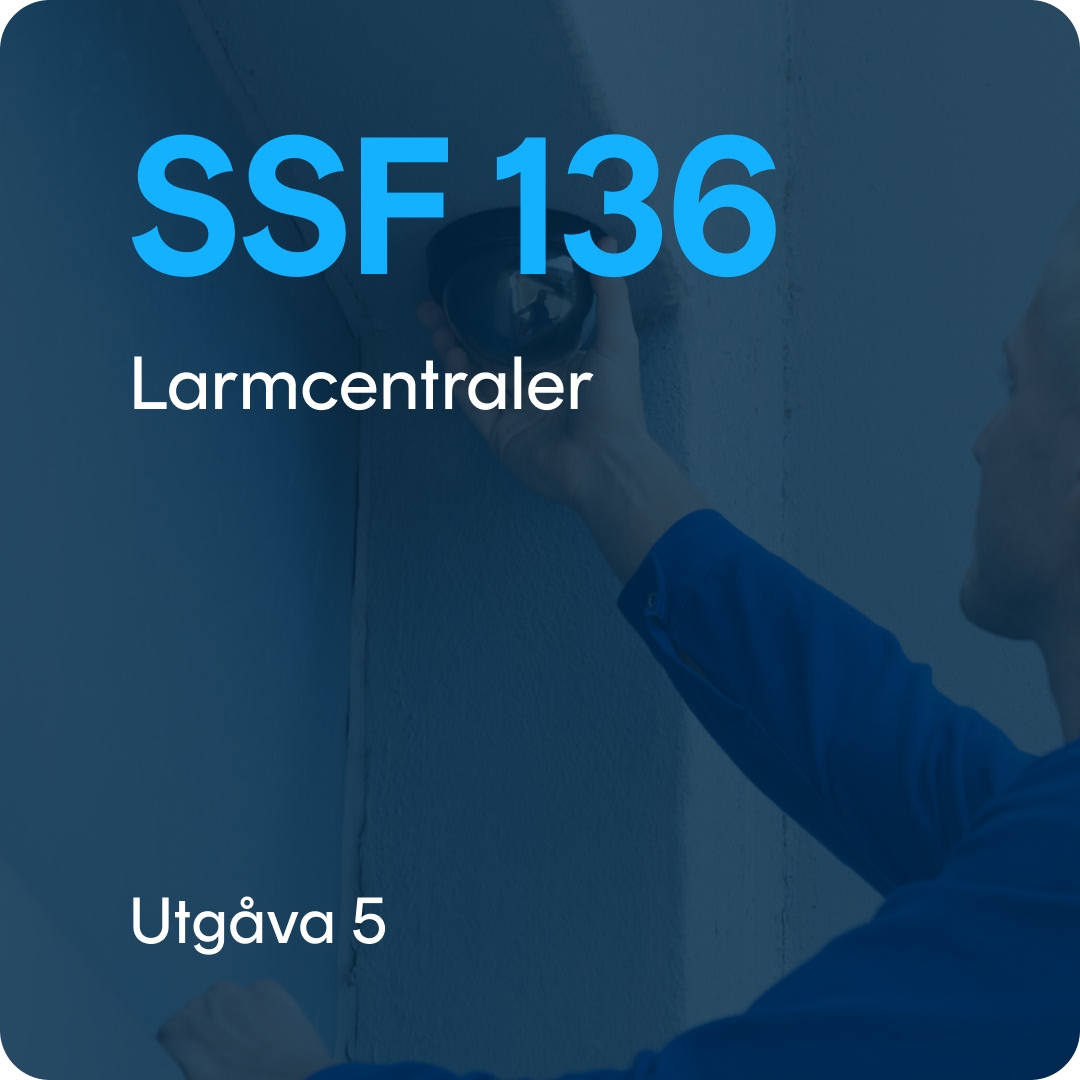 SSF 136 SSF 136 utg. 5 - Larmcentraler