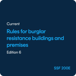 Rules for burglar resistance Buildings and premises - SSF 200 ed. 6