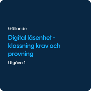 Digital låsenhet, SSF 3523