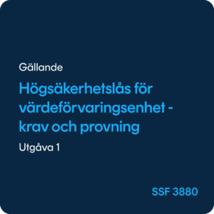 Högsäkerhetslås, SSF 3880