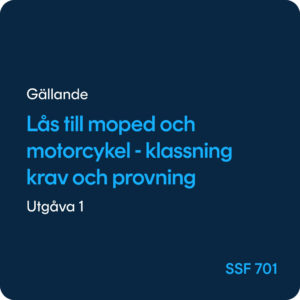 Lås till moped och mc, SSF 701