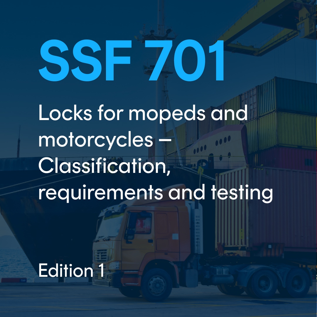 SSF 701-eng SSF 701, Edition 1 - Locks for mopeds and motorcycles – Classification, requirements and testing