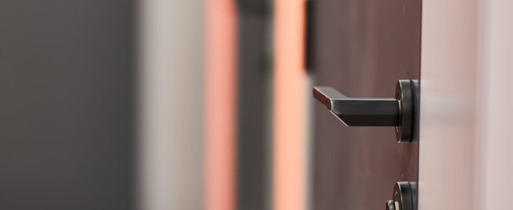 bild på säkerhetsdörr