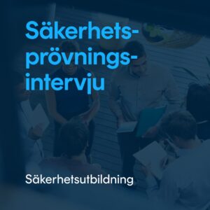 Säkerhetsprövningsintervju