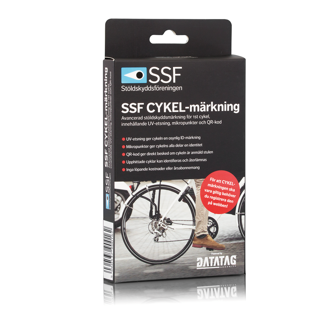 Cykel-märkning - SSFStöldskyddsföreningen -