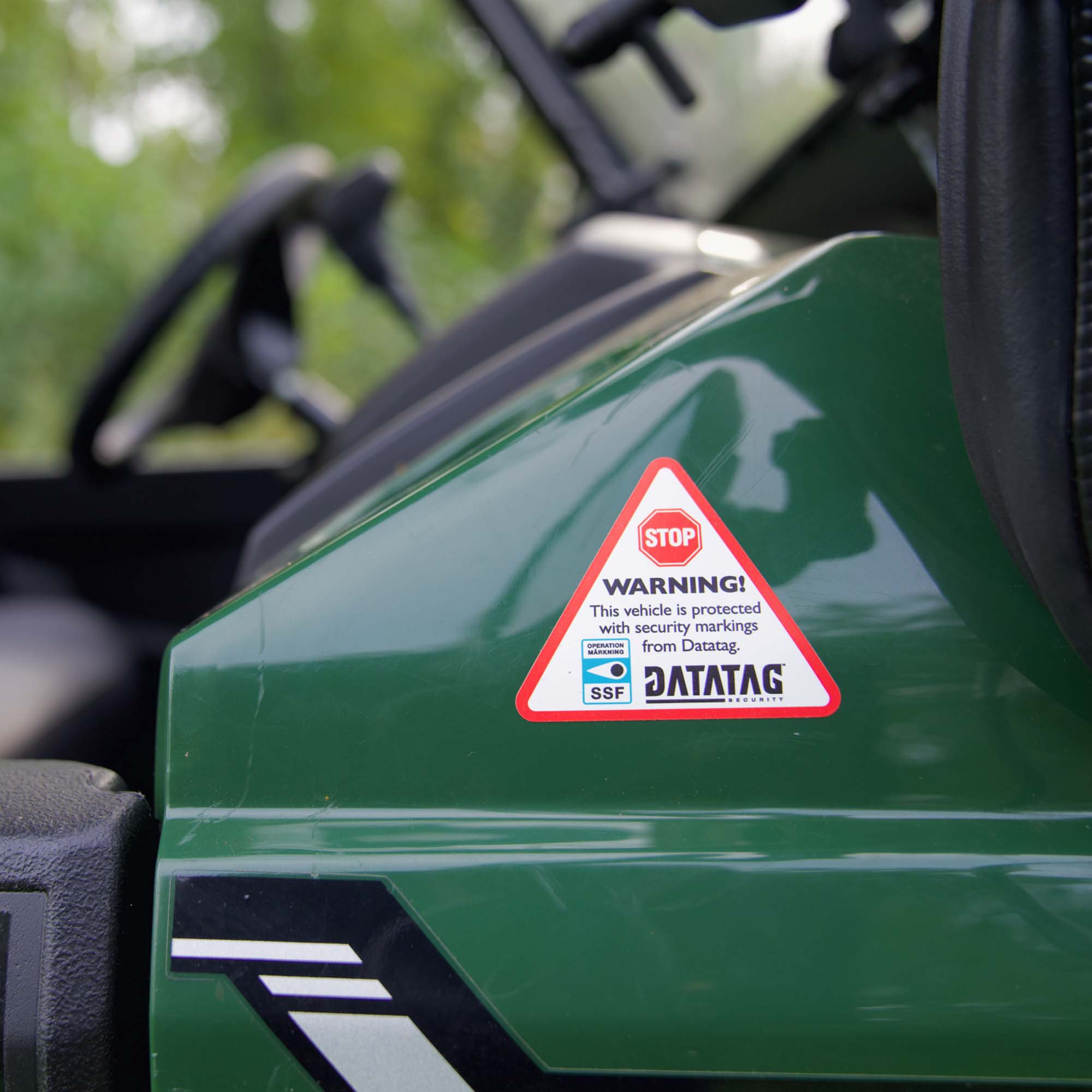 SSF Fritidsfordon-märkning