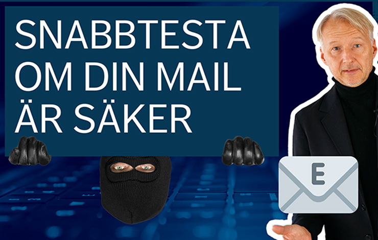 Är din mejladress säker?